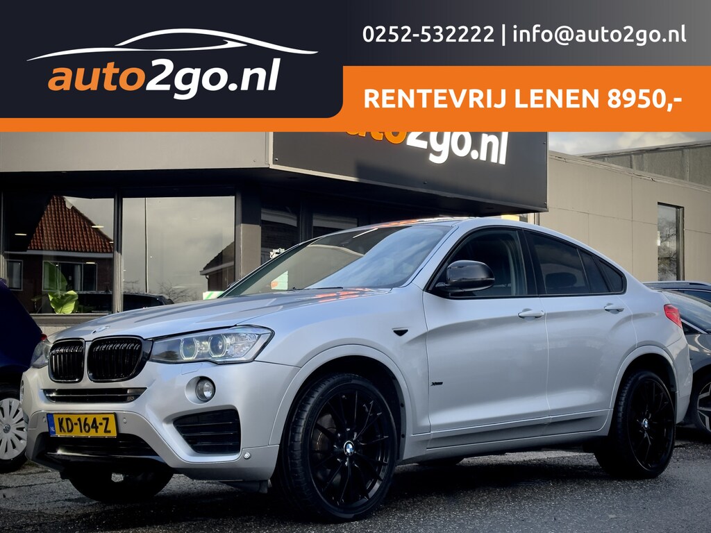 BMW X4 xDrive20i ACTIE! BETAAL NU 50% 9950 DE REST IN 2JR RENTEVRIJ LENEN