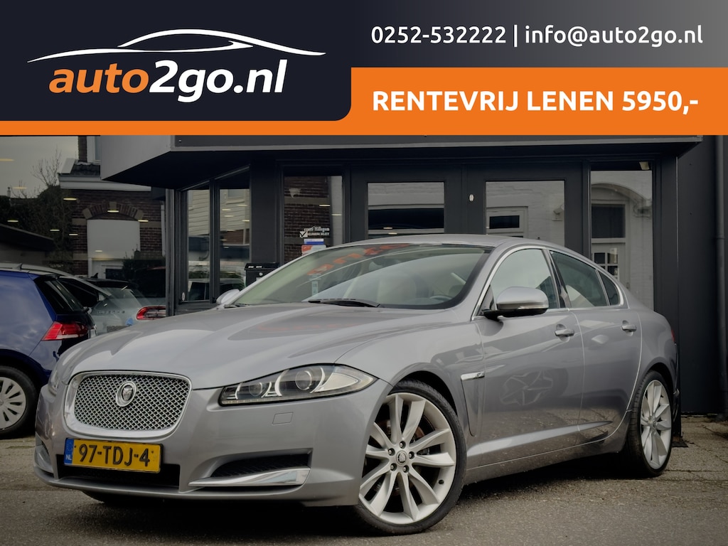 Jaguar XF 3.0D ACTIE! BETAAL NU 50% 5950 DE REST IN 2JR RENTEVRIJ LENEN
