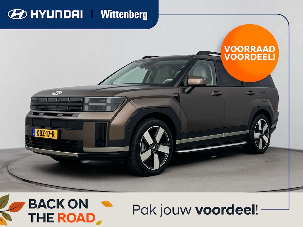 Hyundai Santa Fe 1.6 T-GDI HEV Premium Sky 7p | PANORAMADAK | UNIEKE KLEURENCOMBINATIE | MEMORY SEATS | APPLE CARPLAY/ANDROID AUTO | 360 CAMERA