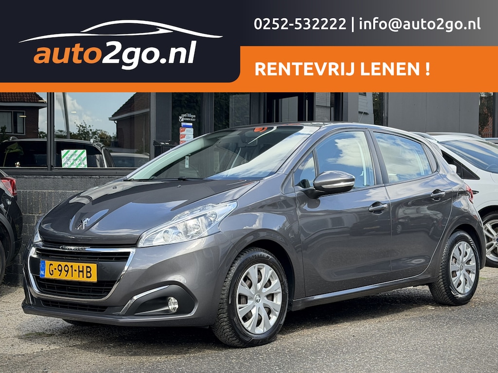 Peugeot 208 1.2 PureTech Blue Active ACTIE BETAAL NU 50% 3450 DE REST IN 2JR RENTEVRIJ LENEN