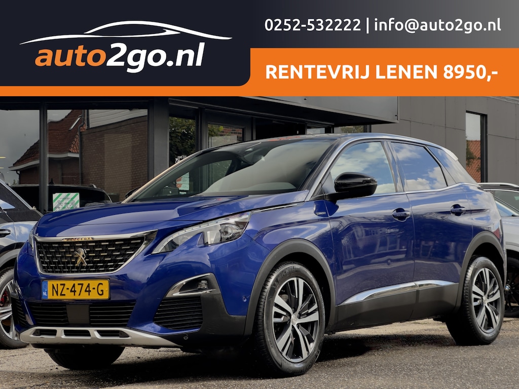 Peugeot 3008 1.6 e-AUT6 GT LINE ACTIE! BETAAL NU 50% 8950 DE REST IN 2JAAR RENTEVRIJ