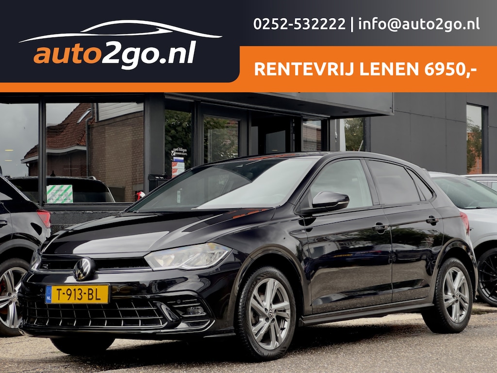 Volkswagen Polo 1.0 TSI R-LINE ACTIE! BETAAL NU 50% 6950 DE REST IN 2JR RENTEVRIJ LENEN
