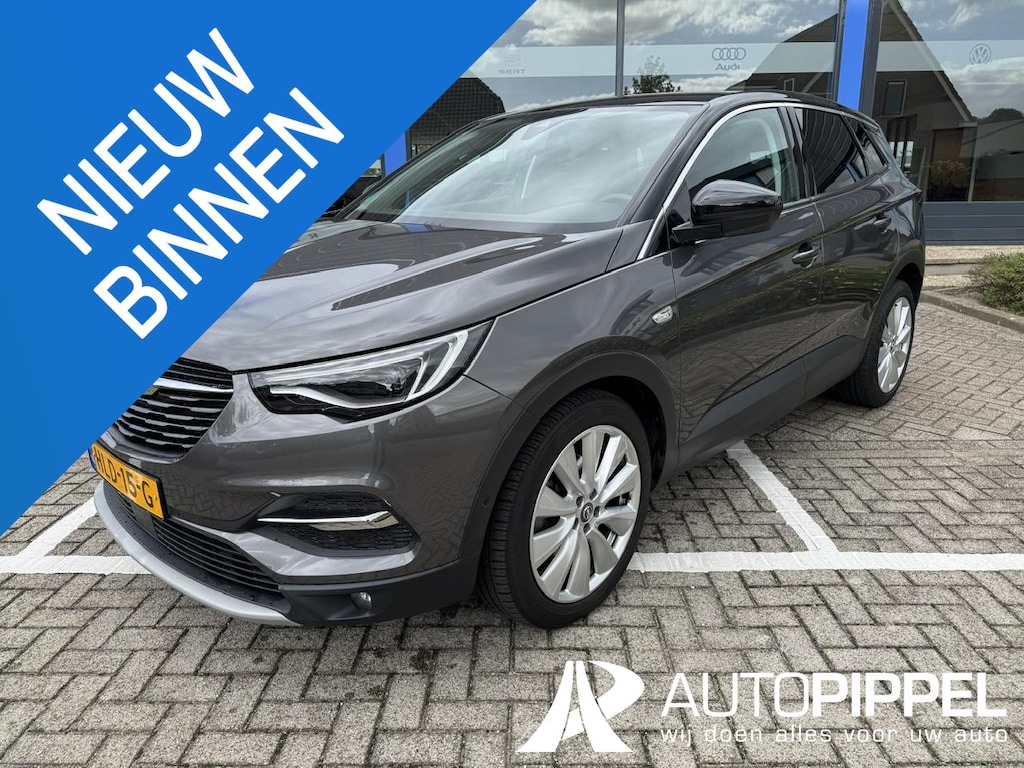 Opel Grandland X 1.2 Turbo Ultimate autom.| Navi | App-connect | Cruise C.| Full options!