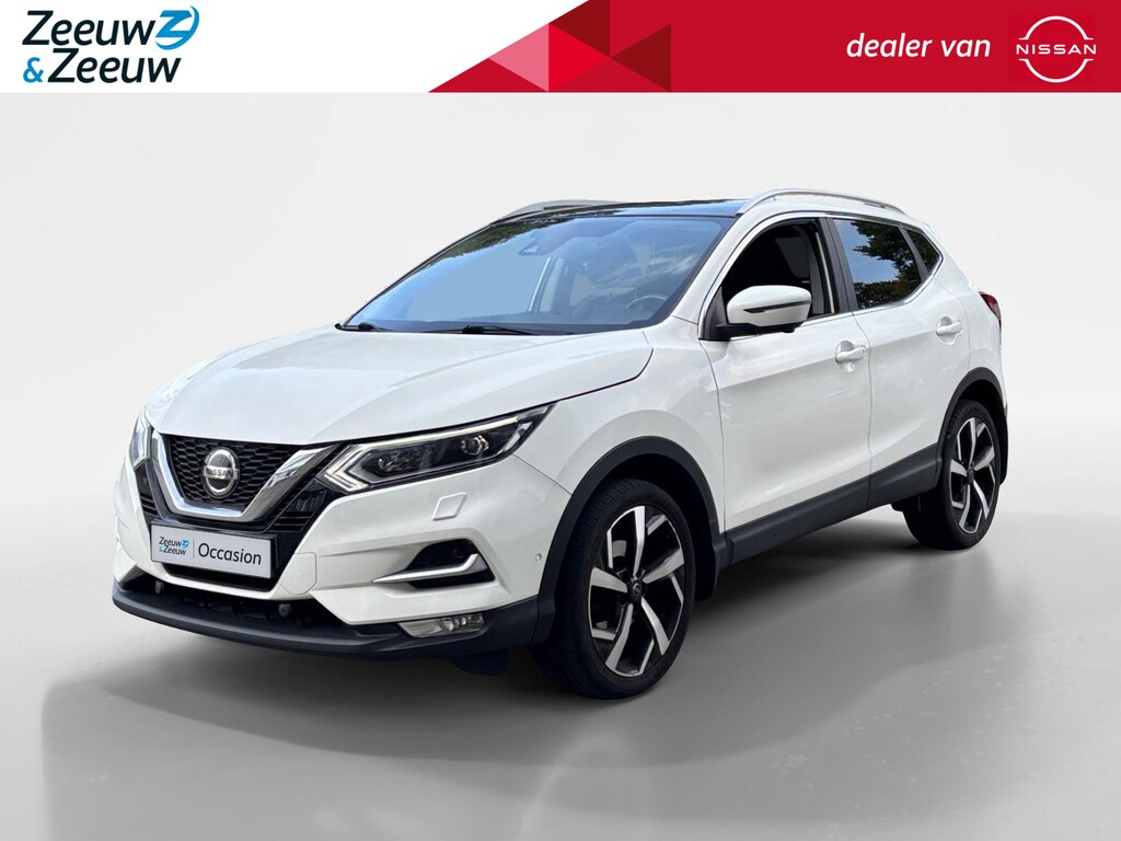 Nissan Qashqai 1.3 DIG-T Tekna | Elektrische bestuurderstoel | Garantie t/m 2029 | Trekhaak | 360 graden camera | Automaat
