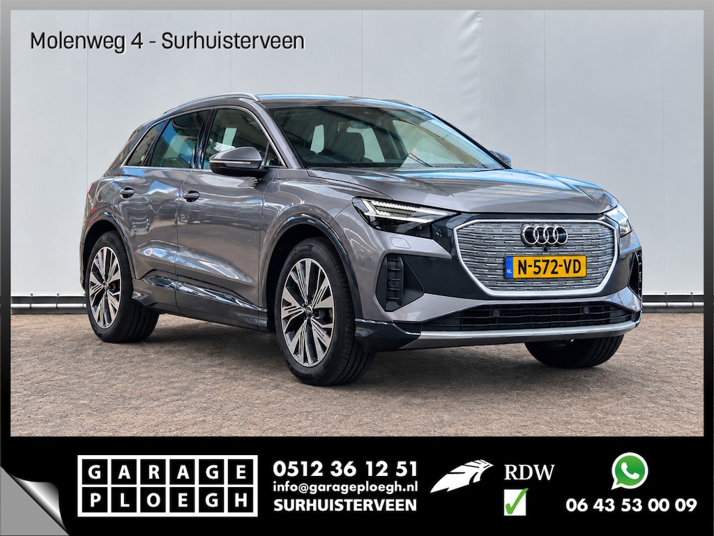 Audi Q4 e-tron 40 edition 77 kWh Soh 92% Leer Trekhaak Carplay Camera Advanced