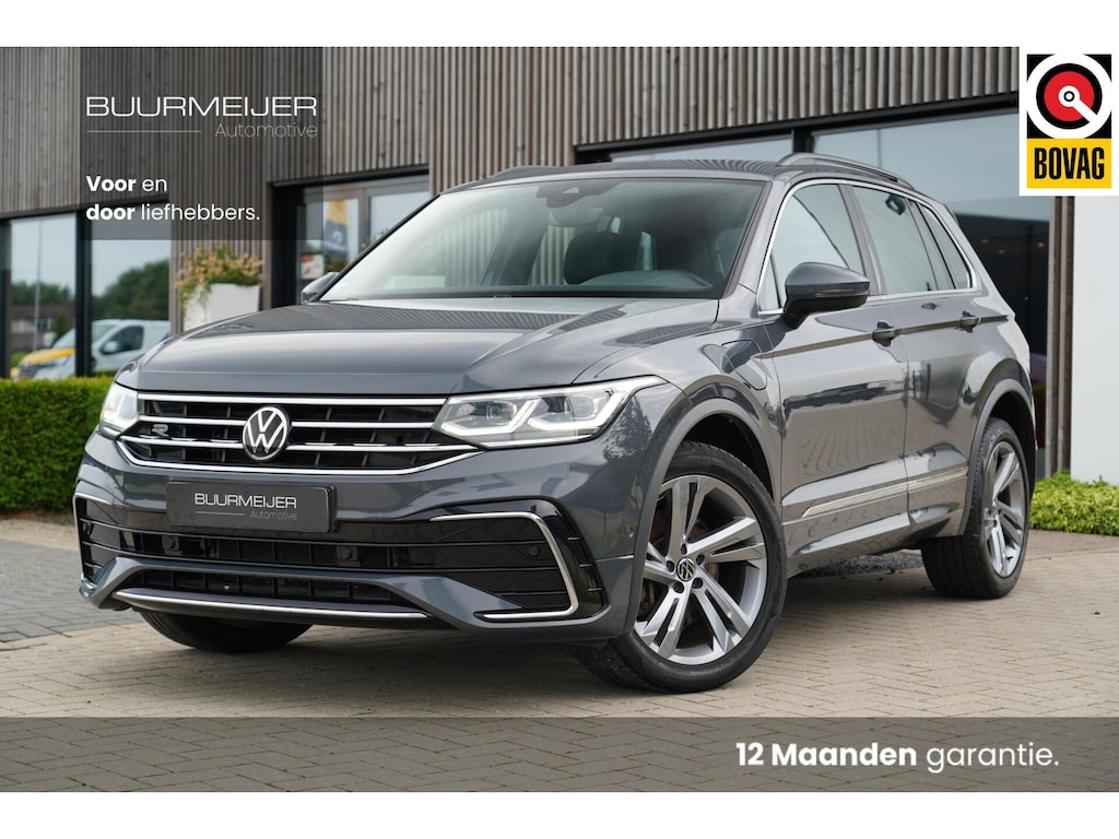 Volkswagen Tiguan 1.4 TSI eHybrid R-Line Business+ | Sfeerverlichting | Stoel en stuurwielverwarming | Dodehoek detectie | Digitaal dashboard | Adaptieve cruise control | Apple CarPlay | Parkeercamera | Climate Control |