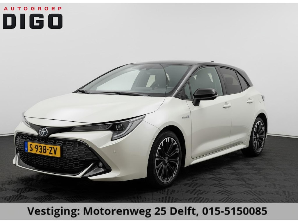 Toyota Corolla 1.8 HYBRID GR-SPORT BI-TONE AUTOMAAT GARANTIE 2031 CARPLAY NAVI.BI-TONE .PDC V+A .CLIMA.ADAPTIVE CRUISE
