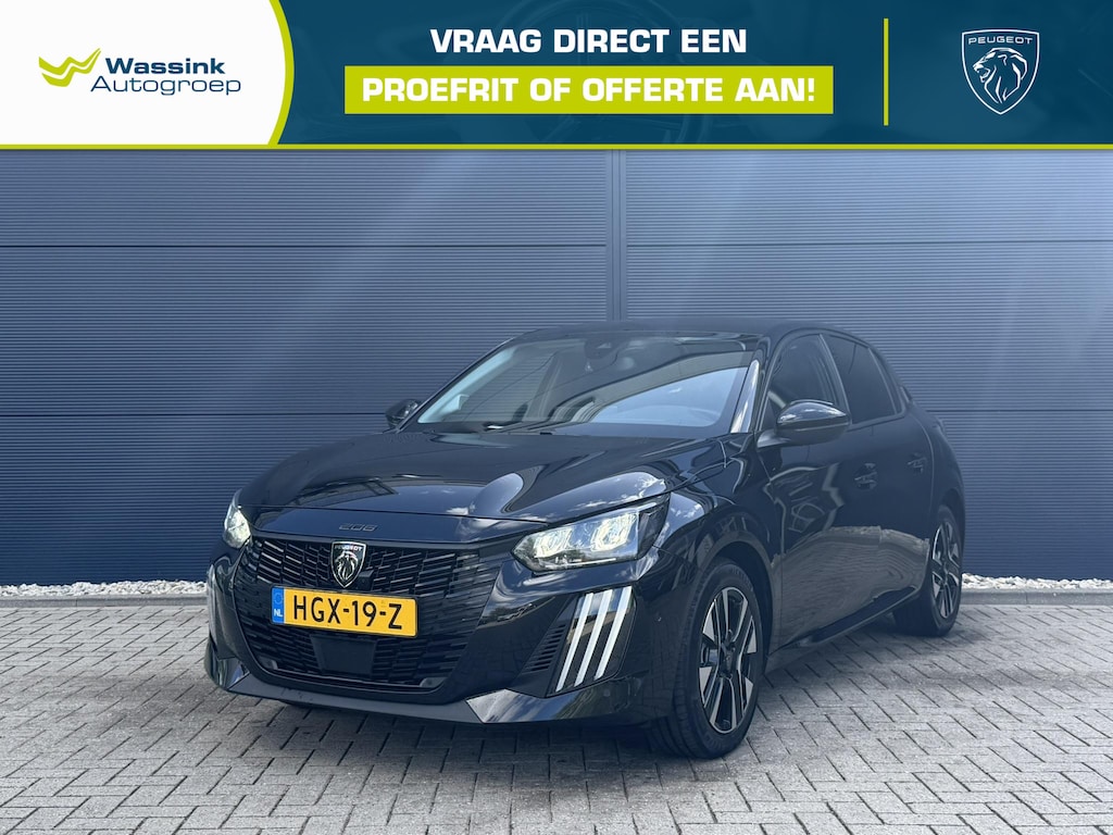 Peugeot 208 1.2 Hybrid 110 e-DCS6 Allure | 360 Graden camera | Apple carplay/Android auto | Cruise control | Dode-hoek detectie