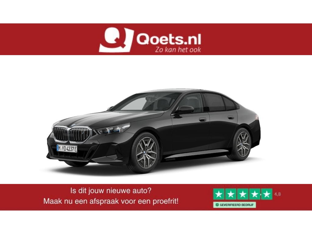 BMW i5 eDrive40 84 kWh M Sport - Panoramadak - Driving Assistant Plus - Stoelverwarming voor/achter - Stoelventilatie - Comfort Access - Parking Assistant Professional - Getinte Ruiten -