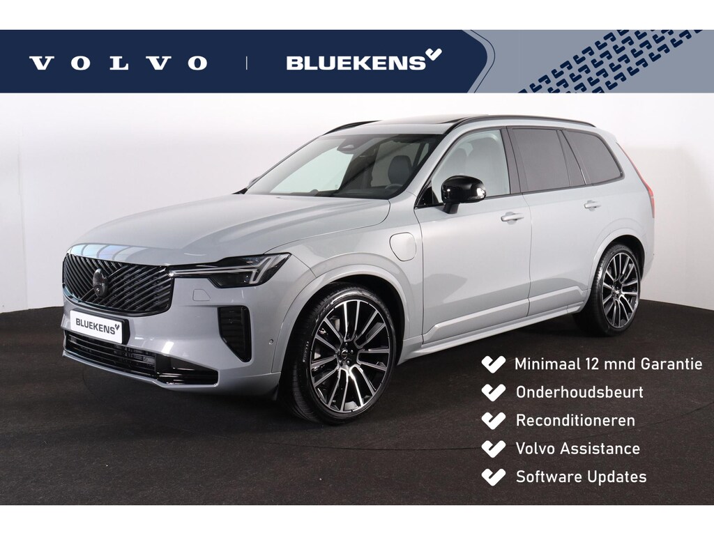 Volvo XC90 T8 Recharge AWD Ultra Black Ed. Exec. - Luchtvering - Panorama/schuifdak - IntelliSafe Assist & Surround - 360º Camera - Bowers & Wilkins audio - Adaptieve LED koplampen - Verwarmde voorstoelen, stuur & achterbank - Parkeersensoren voor & achter - Elektr. bedienb. voorstoelen met geheugen - Geventileerde voorstoelen - Head up display - Draadloze tel. lader - Extra getint glas - 22' LMV
