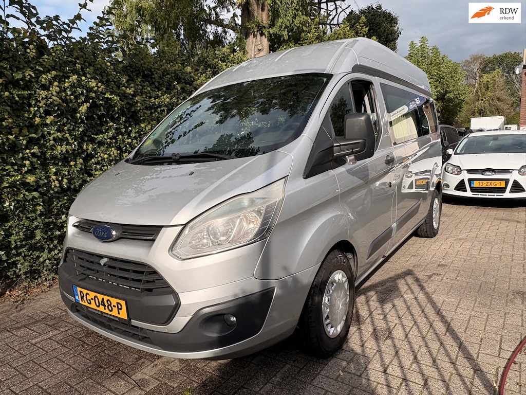 Ford Transit Custom Verlengd/verhoogd - Buscamper! 5 zitplaatsen - goed onderhouden