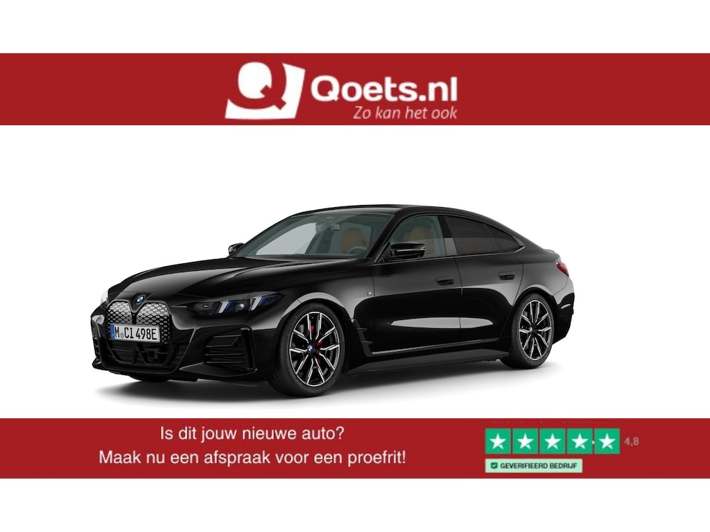 BMW i4 eDrive40 M Sport Edition 84 kWh COMFORT PACK - INNOVATION PACK - Harman Kardon - Getinte Ruiten - Comfort Access - Parking Assistant Plus - Head up - Elektrisch verwarmde voorstoelen -