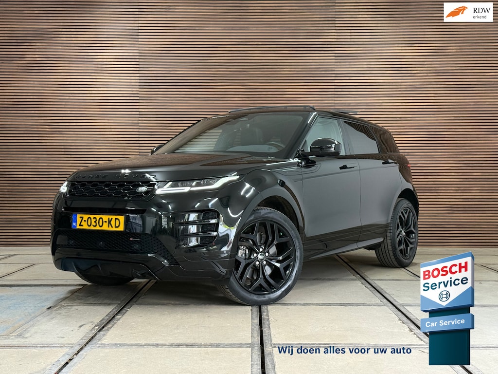 Land Rover Range Rover Evoque 2.0 D165 AWD R-Dynamic HSE | Black Edition | PANO | Leder | Meridian | Winter Pakket | 20inch | ACC