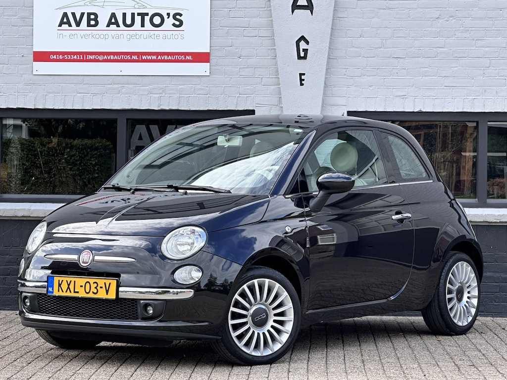 Fiat 500 1.2 Lounge Airco Panoramadak APK t/m 30-09-2027