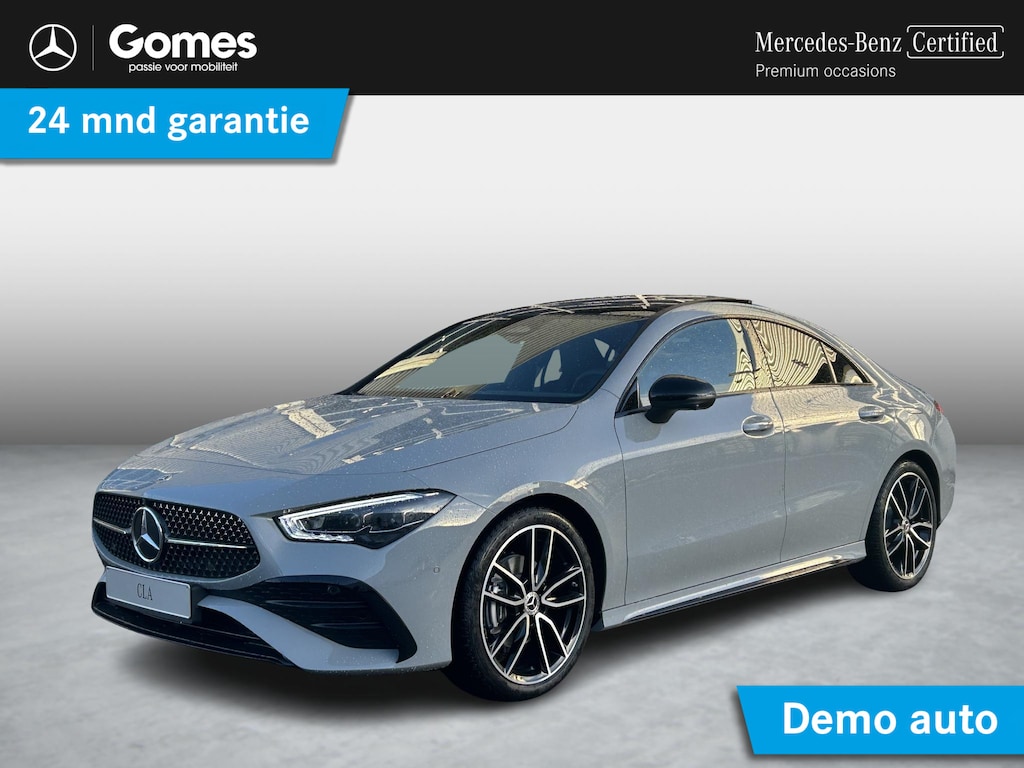 Mercedes-Benz CLA 180 Business Solution AMG | AMG Plus Pakket | Night Pakket | Panoramadak | 360° Camera | Dodehoekassistent | Head-up Display | MULTIBEAM LED Koplampen | Advanced Sound System | Elektrisch Verstelbare Stoelen + Memory | Stoelverwarming | Sfeerverlichting | Apple CarPlay | Android Auto