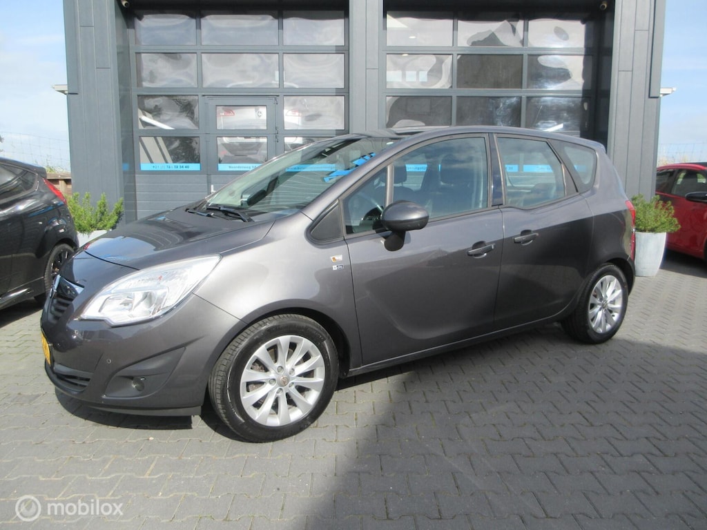 Opel Meriva 1.4 Cosmo 90dkm! Airco Cruise Bluetooth Hoge instap!
