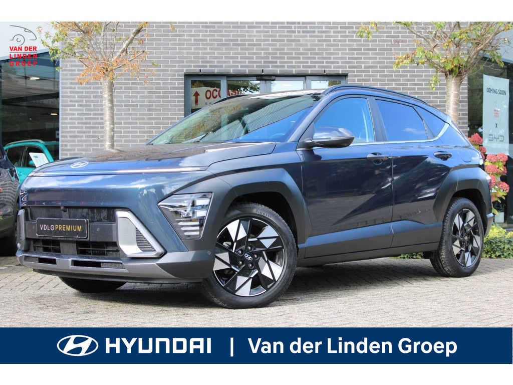 Hyundai Kona 1.6 GDI HEV Premium Sky Pano/360view/18"/Navi "RIJKLAARPRIJS"