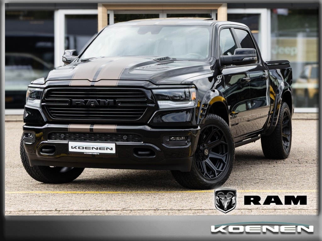 Dodge Ram 5.7 V8 4x4 Aut. Laramie Sport Automaat LPG G3/ PANO/ LEER/ LPG/NIGHT STRIPING