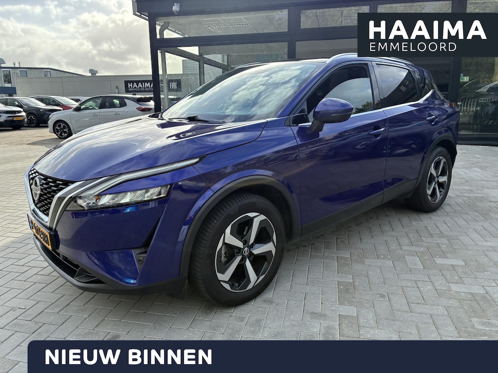 Nissan Qashqai 1.3 MHEV 140Pk Business Access | Climate control | Panorama Dak | Navigatie | Camera | Elektrisch Pakket | LM-Velgen | Trekhaak | Parkeer sensoren
