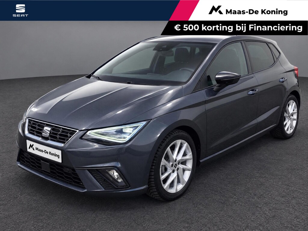 SEAT Ibiza 1.0 EcoTSI 95pk FR Business Intense · Camera · Navigatie · Apple/Android Car Play · Stoelverwarming · Garantie t/m 26-04-2027 of 100000km.