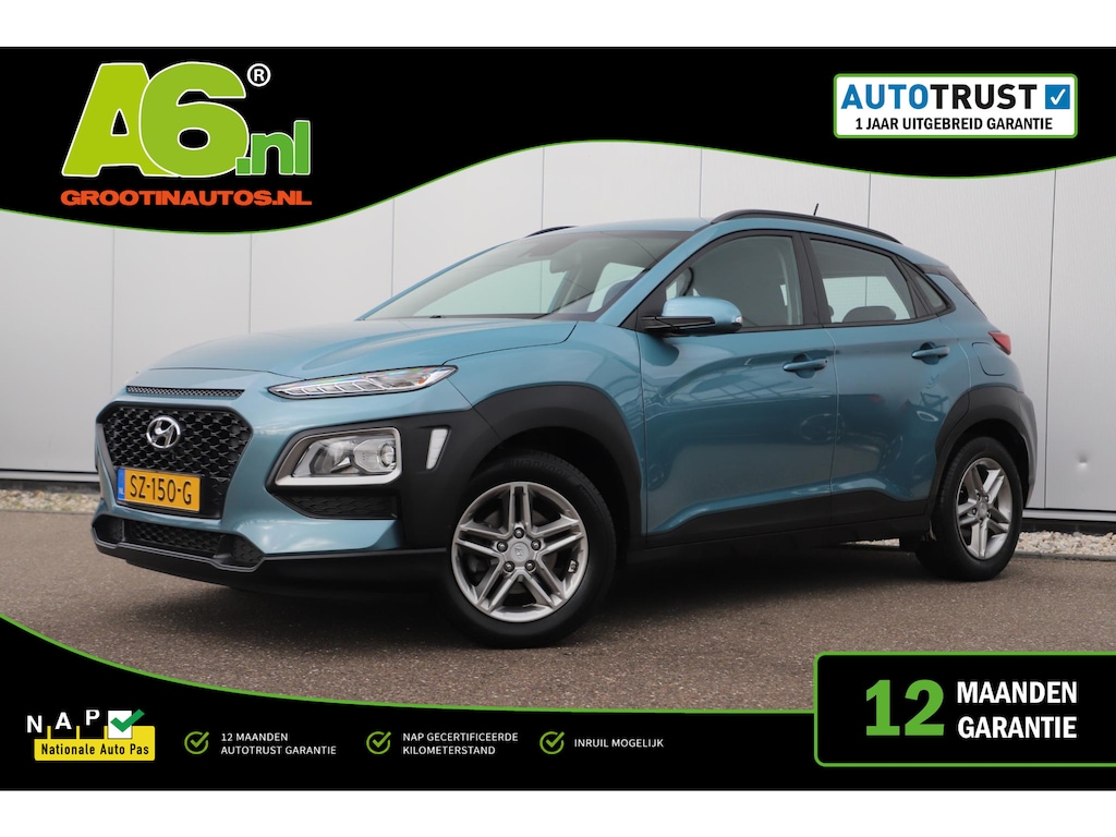 Hyundai Kona 1.0T Comfort Trekhaak Navigatie Achteruitrijcamera Carplay Android Climate Cruise Control LMV