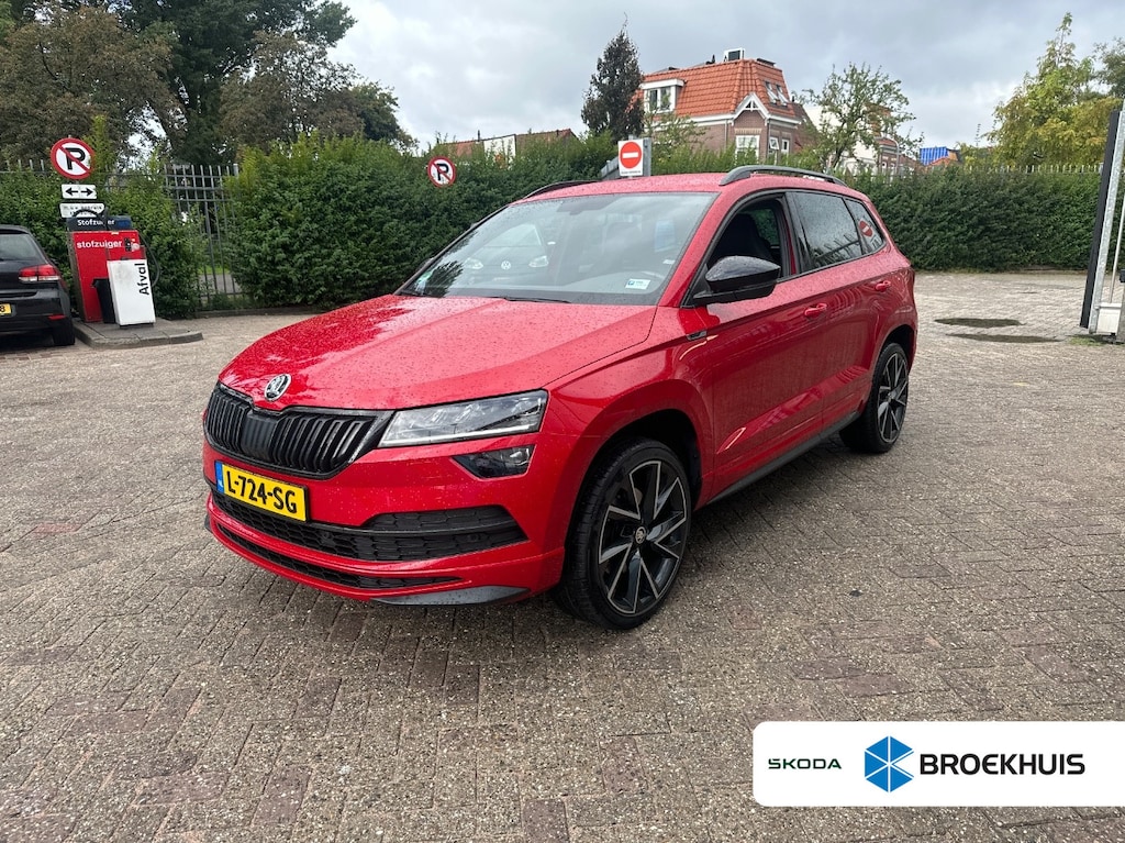Skoda Karoq 1.5 TSI 150PK DSG-7 Sportline Business | TREKHAAK | STOELVERW. | CAMERA | APP. CONNECT | CRUISE CONTROL | NAVIGATIE | LED | DAB+
