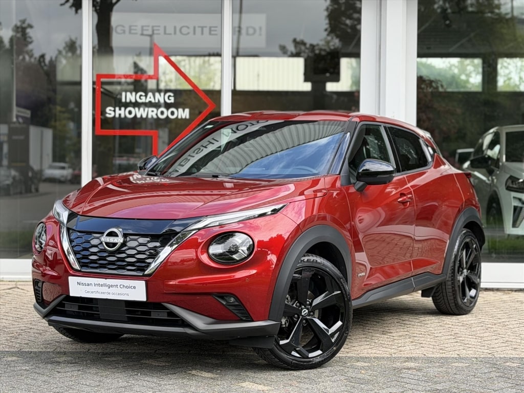Nissan Juke Hybrid 143pk Tekna | Leder | BOSE | Navigatie | App Connect | All Season | Keyless