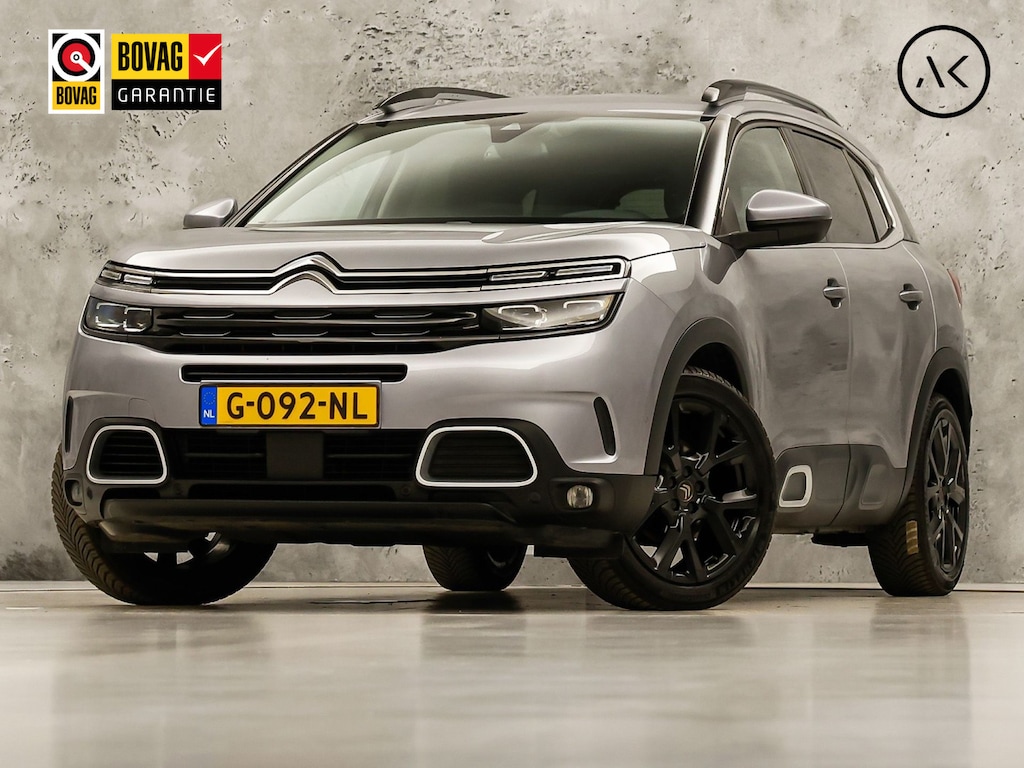 Citroën C5 Aircross 1.2 PureTech Sport (VIRTUAL COCKPIT, APPLE CARPLAY, GROOT NAVI, 360 CAMERA, LEDER, SPORTSTOELEN, GETINT GLAS, KEYLESS, NIEUWSTAAT)
