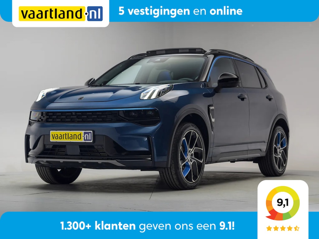 Lynk & Co 01 1.5 PHEV MY23 6,6kWh Blauw [ Zwarte hemel Pano Navi ]