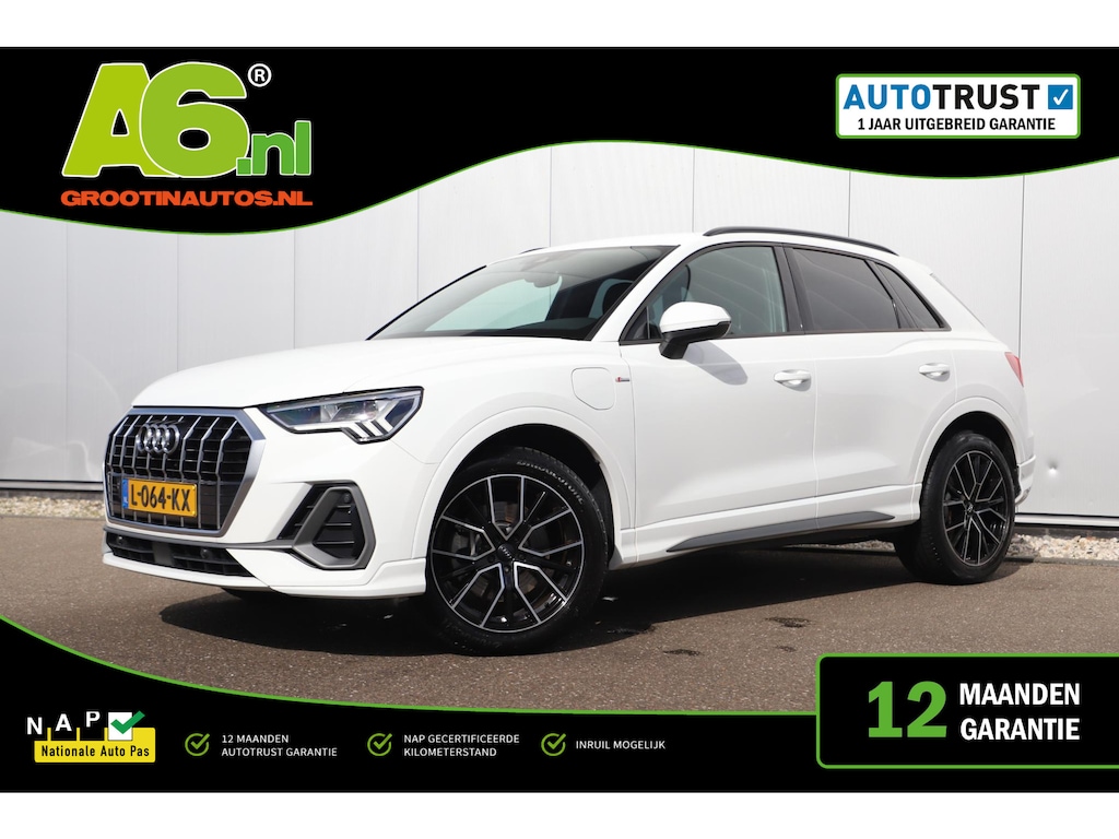 Audi Q3 45 TFSI e S edition Automaat 19 inch LMV Half Leder Navigatie Carplay Android Climate Cruise Control Parkeersensor LED