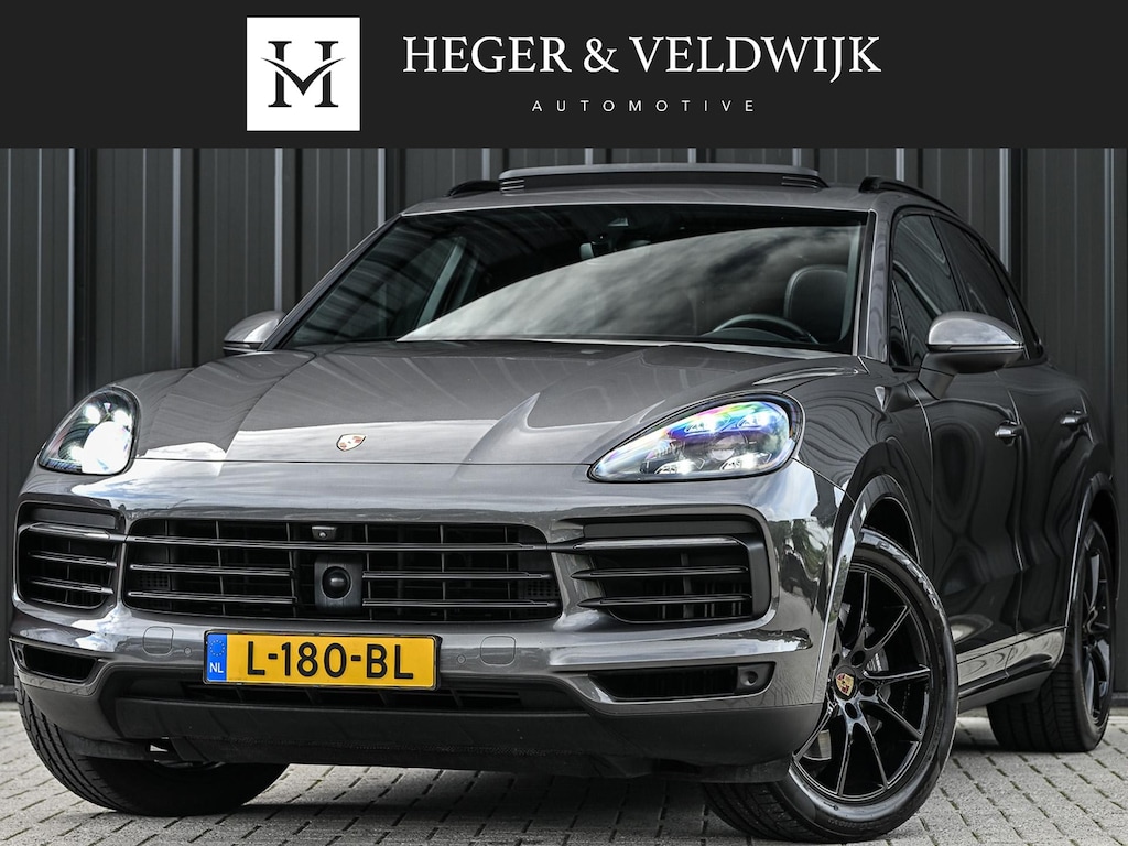 Porsche Cayenne 3.0 | Panoramadak | Achterasbesturing | Dealeronderhouden | 360 Camera | Luchtvering | Adaptive Cruise | Stoelverwarming V+A | Memory seat | Trekhaak |