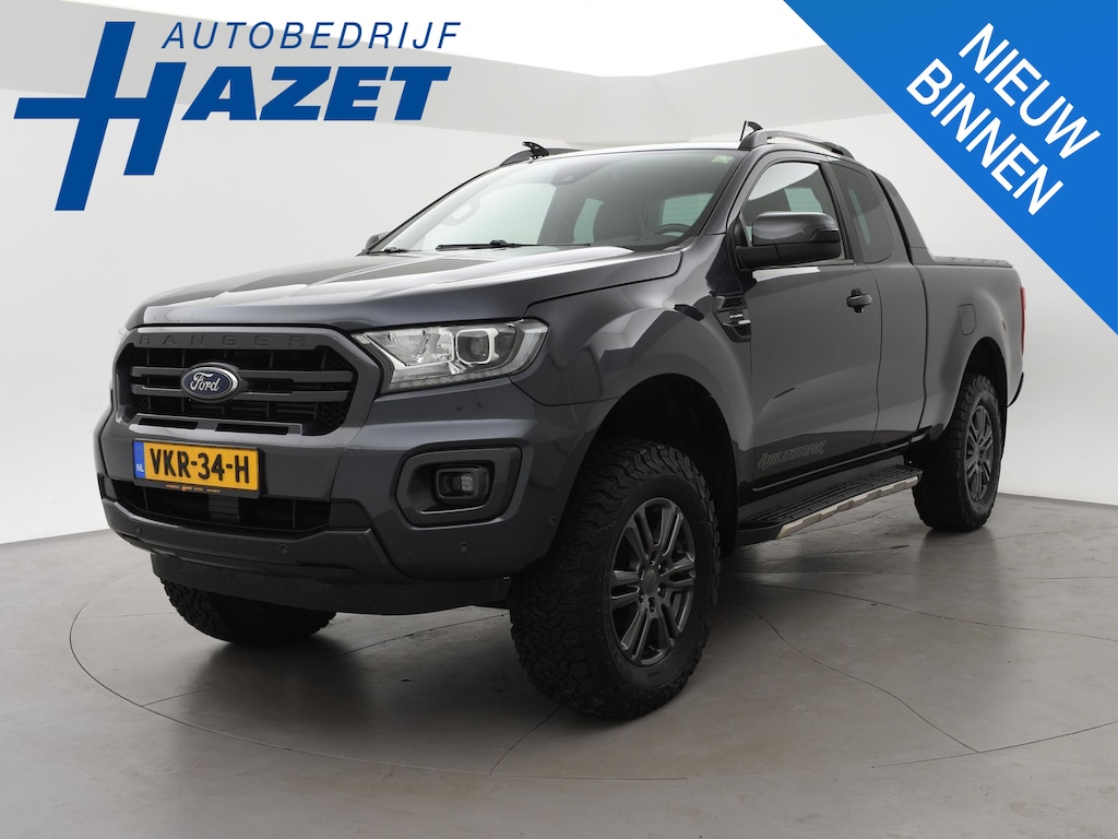 Ford Ranger 2.0 214 PK 4WD 214 PK AUT. WILDTRAK SUPERC + ADAPTIVE CRUISE | CAMERA | CARPLAY | TREKHAAK 3500 KG