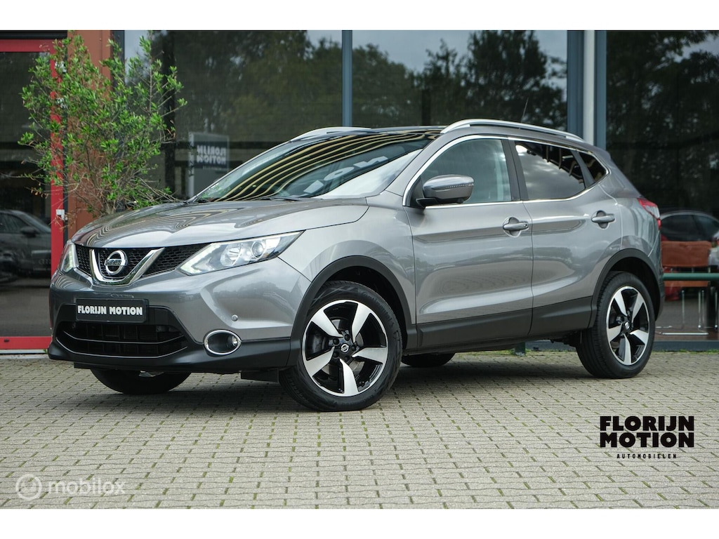 Nissan Qashqai 1.2 Acenta | Pano | Cruise | LED | Lane Assist | 360 Camera | Dealer onderhouden | Zeer netjes | Rijklaar | Keyless