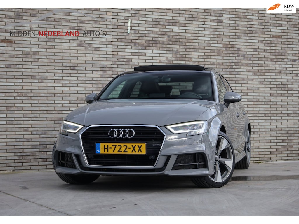 Audi A3 Limousine 1.0 TFSI Sport * S-LINE * PANORAMA DAK * AUTOMAAT * ONDERHOUDHIST. * NAP PAS *