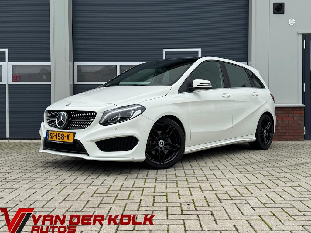Mercedes-Benz B-klasse 180 Business Solution AMG | Panorama | Alcantara/Leder | CarPlay | Cruise | Navigatie | Trekhaak | Stoelverwarming