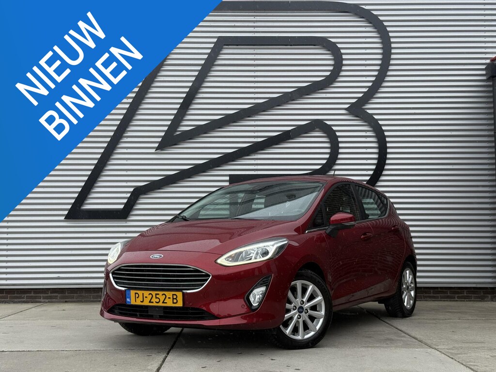 Ford Fiesta 1.0 EcoBoost Titanium Camera|Carplay|Cruise|B&O|PDC V+A|Clima|Navi|Lm velgen|Elek ramen|N.A.P|Nieuwe APK bij aflevering