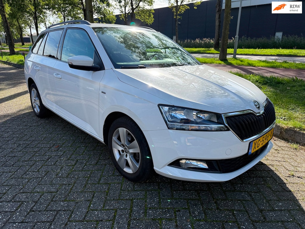 Skoda Fabia Combi 1.0 TSI 95 pk Clever / AIRCO+ECC / CRUISE / NAVI / NWE APK VOOR AFL