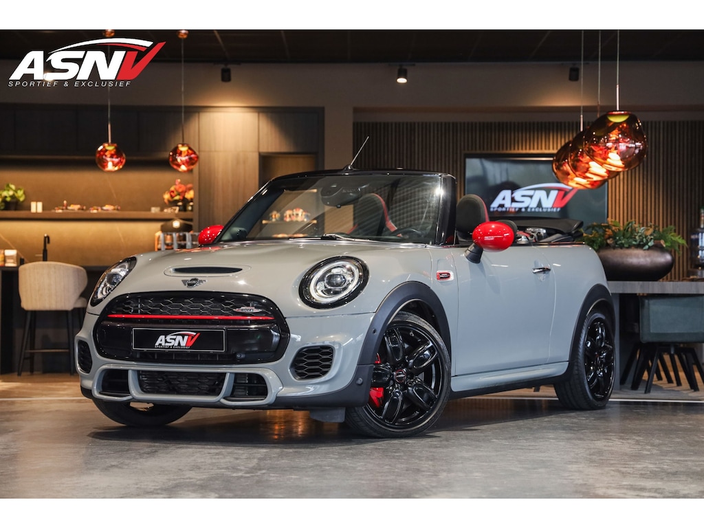 MINI John Cooper Works Cabrio 2.0 Chili, 231 PK, JCW/Sport/Seats, Head/Up, Adapt.Cruise/Control, DAB, Navigatie, Org. NL, 57DKM!!
