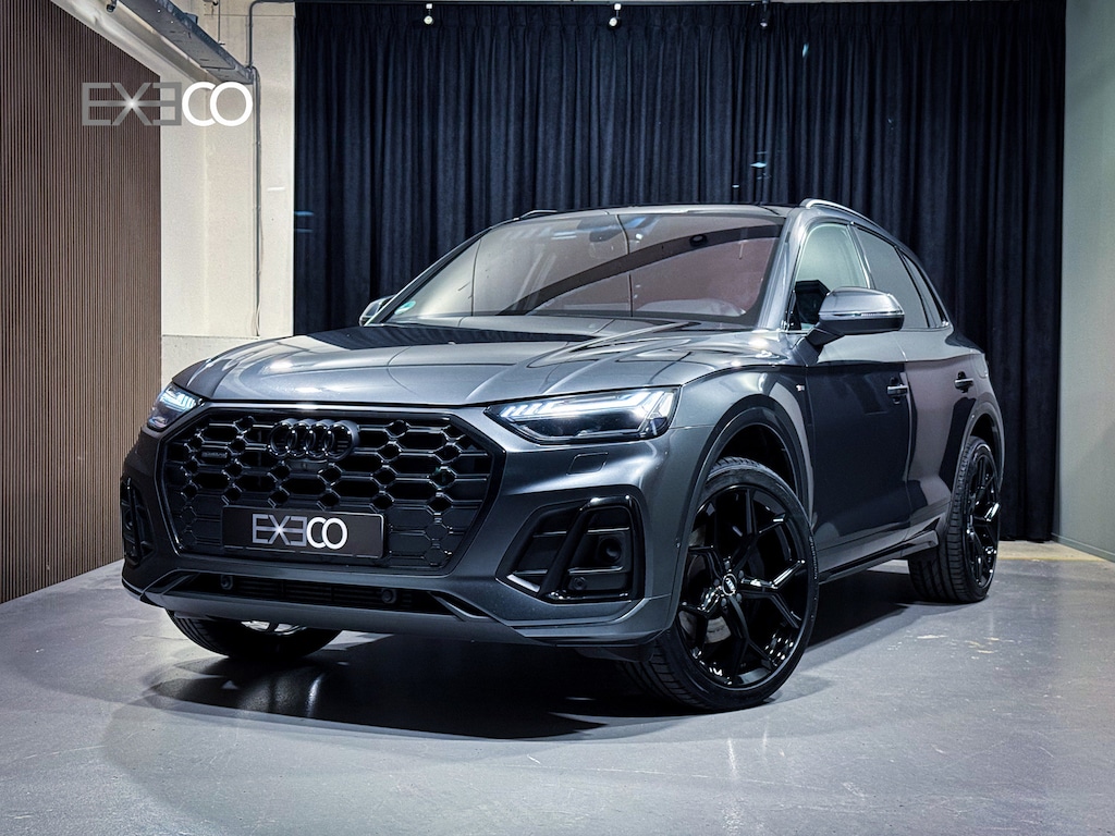 Audi Q5 50 TFSI e Quattro S-Line |Matrix|Virtual|CarPlay|Stuurverwarming|Keyless|Dodehoek|ACC|360