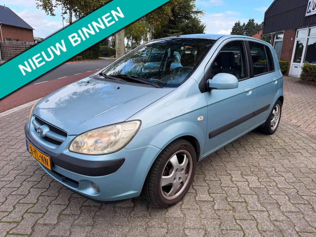 Hyundai Getz 1.4i Dynamic,electrische ramen/spiegels,airco ,lm-velgen,nwe APK-keuring