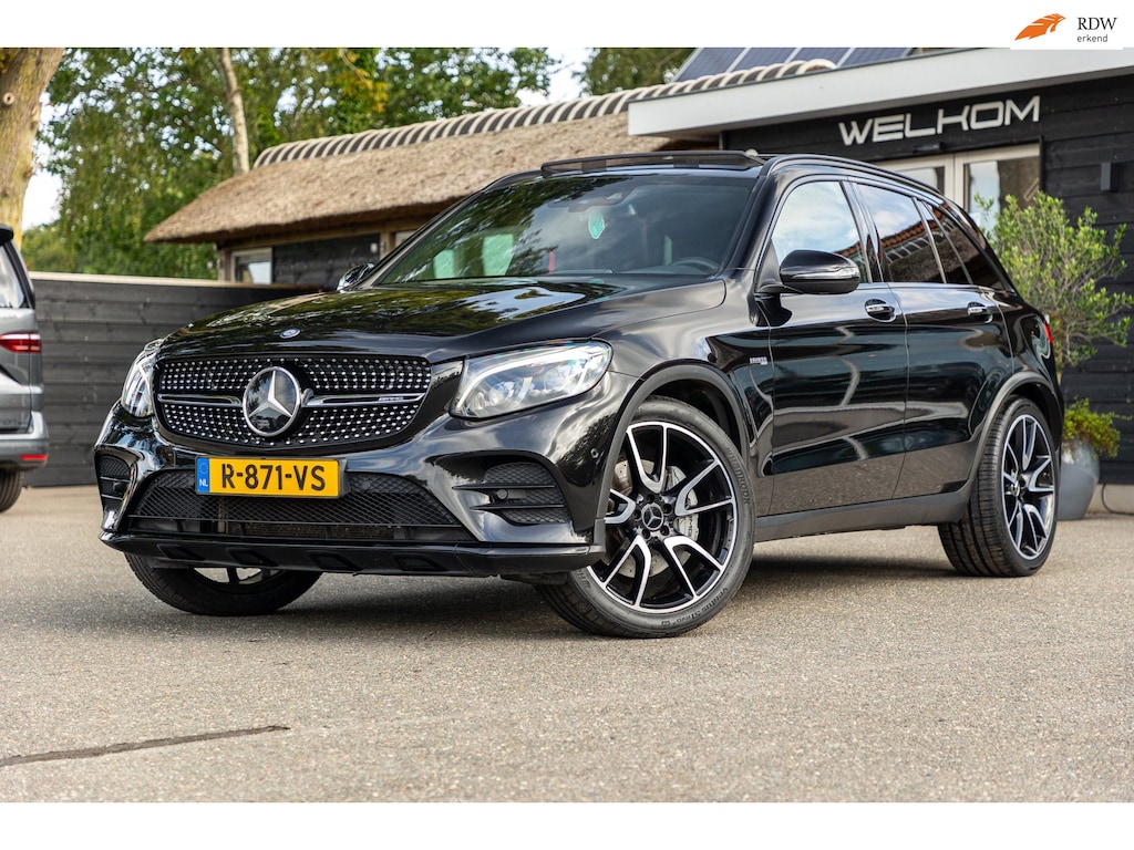 Mercedes-Benz GLC AMG 43 4MATIC Panoramadak I Burmester I Luchtvering I Memory I Leder I Spoorassistent I Distronic Plus