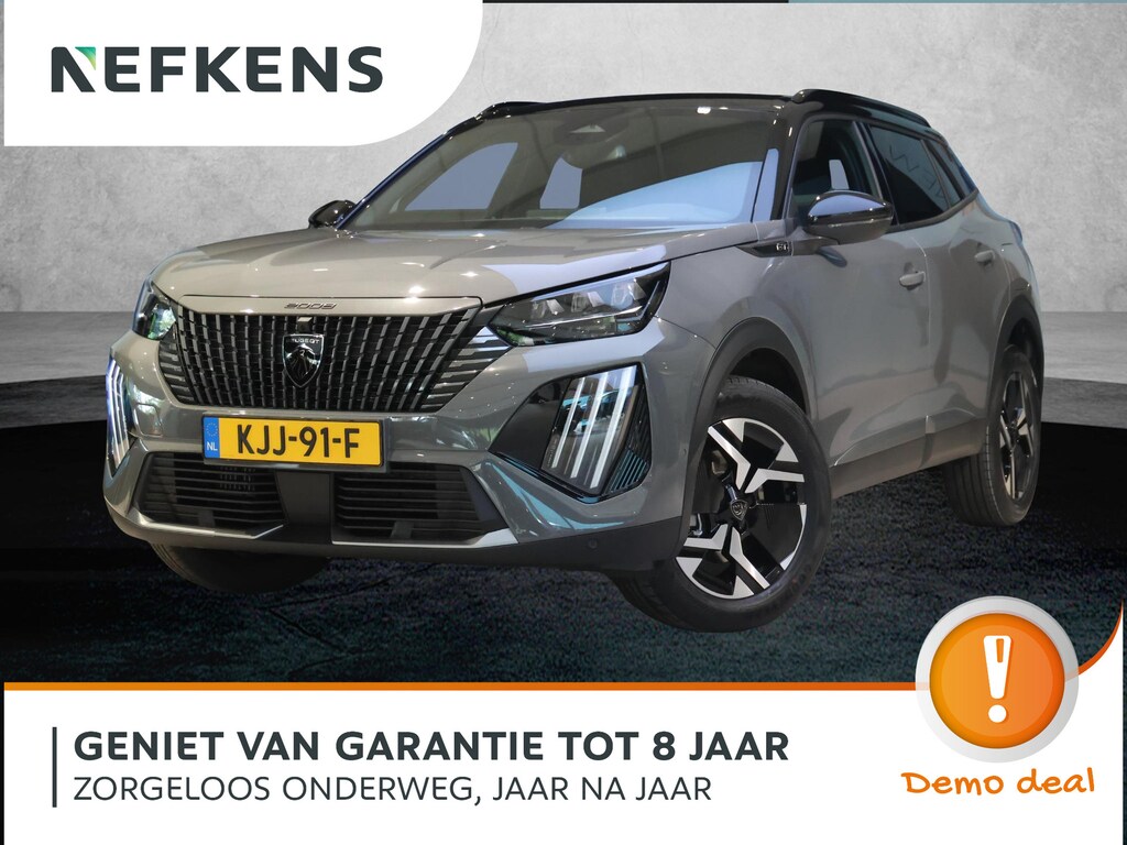 Peugeot 2008 Hybrid 1.2 145pk GT | Demo | Tot 8 jaar garantie! | Alcantara | Achteruitrijcamera | Adaptive Cruise Control | Navigatie