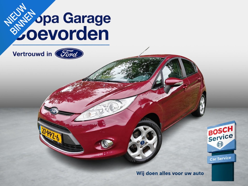 Ford Fiesta 1.25 Titanium | CRUISE | CLIMA | P. SENSOREN | GOEKDOOP RIJDEN |