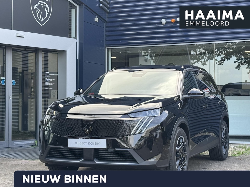 Peugeot 5008 1.6 Plug-in Hybrid 225 PK GT Exclusive 7 Persoons | Apple Carplay/Android Auto | Climate Control | lichtmetalen velgen 20 Inch | Panorama Dak | Verwarmde Voorstoelen