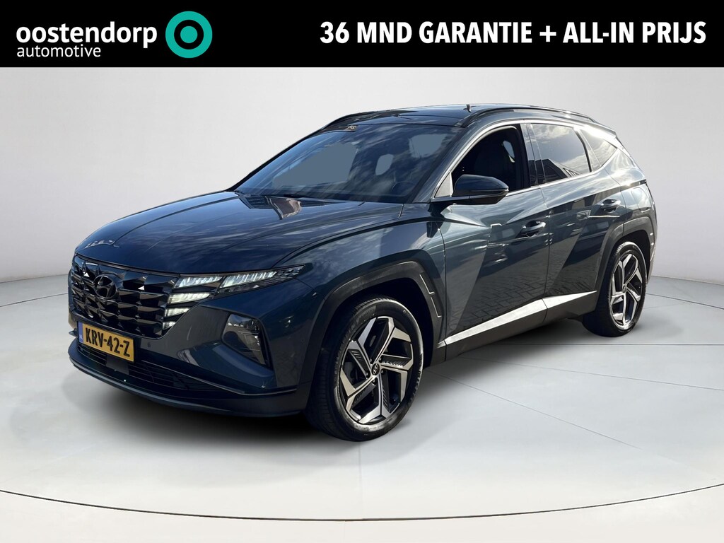 Hyundai Tucson 1.6 T-GDI PHEV Premium Sky 4WD | Schuif-/kanteldak | Stoelverwarming V+A | Stuurverwarming | 360° camera | Rijklaarprijs!