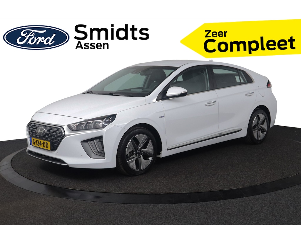 Hyundai Ioniq 1.6 GDi Premium - Plus | Stoelverwarming/Ventilatie | Navigatie | Stuurwiel verwarming | Cruise control adaptief met stop&go |