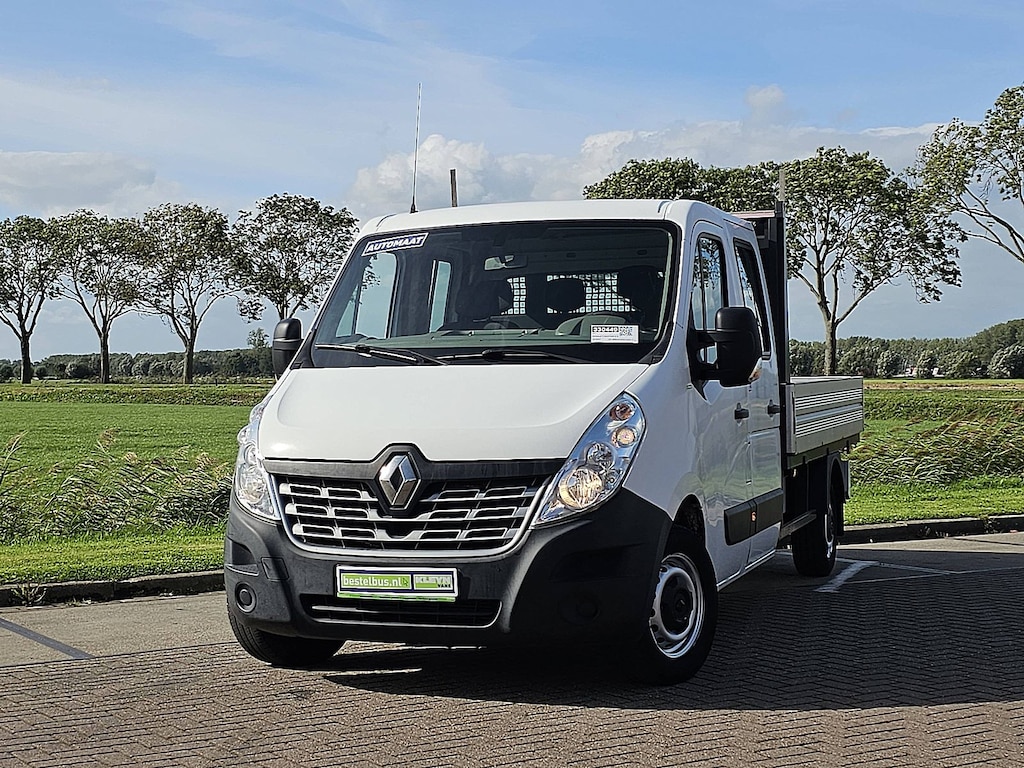 Renault Master 2.3 DUB.Cab Open-Laadbak