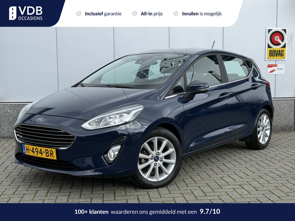 Ford Fiesta 1.0 EcoB. Titanium | NAP | CarPlay | Park.sensor | Cruise | Clima