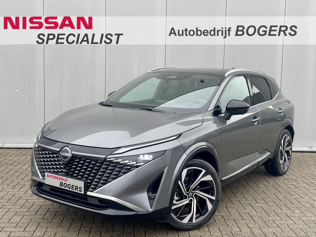 Nissan Qashqai 1.3 MHEV Tekna Plus Automaat Navigatie, Panoramadak, 20"lm, LED, Bose, 360 Camera, Pro-Pilot, Head Up Display