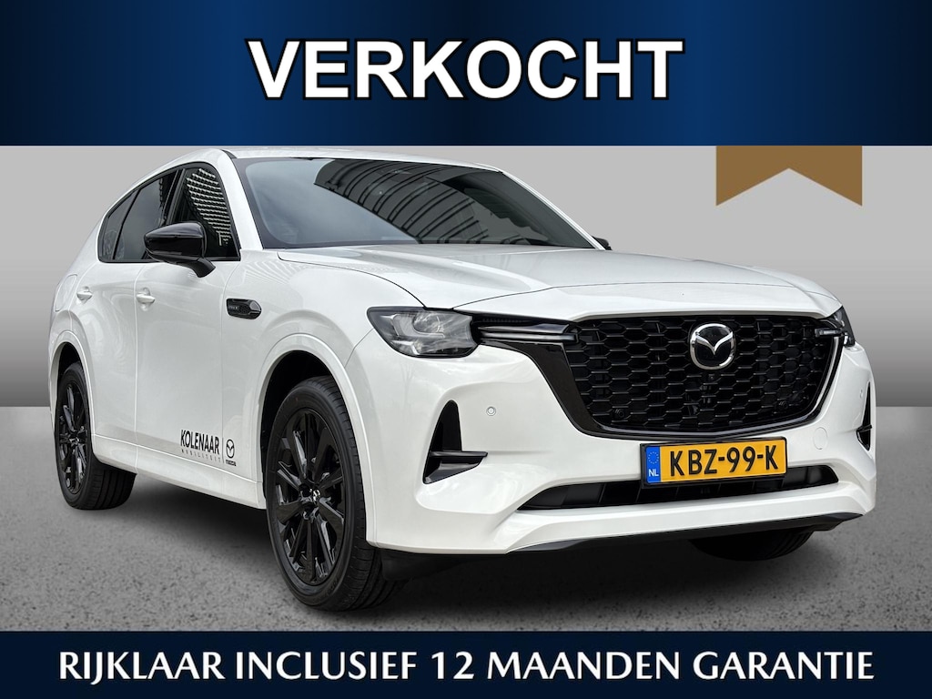 Mazda CX-60 2.5 e-SkyActiv PHEV Homura Business Edition /360CAM/Black Pack/Demonstratieauto/Snel rijden/Van €66.090,- voor €57.895,-!/